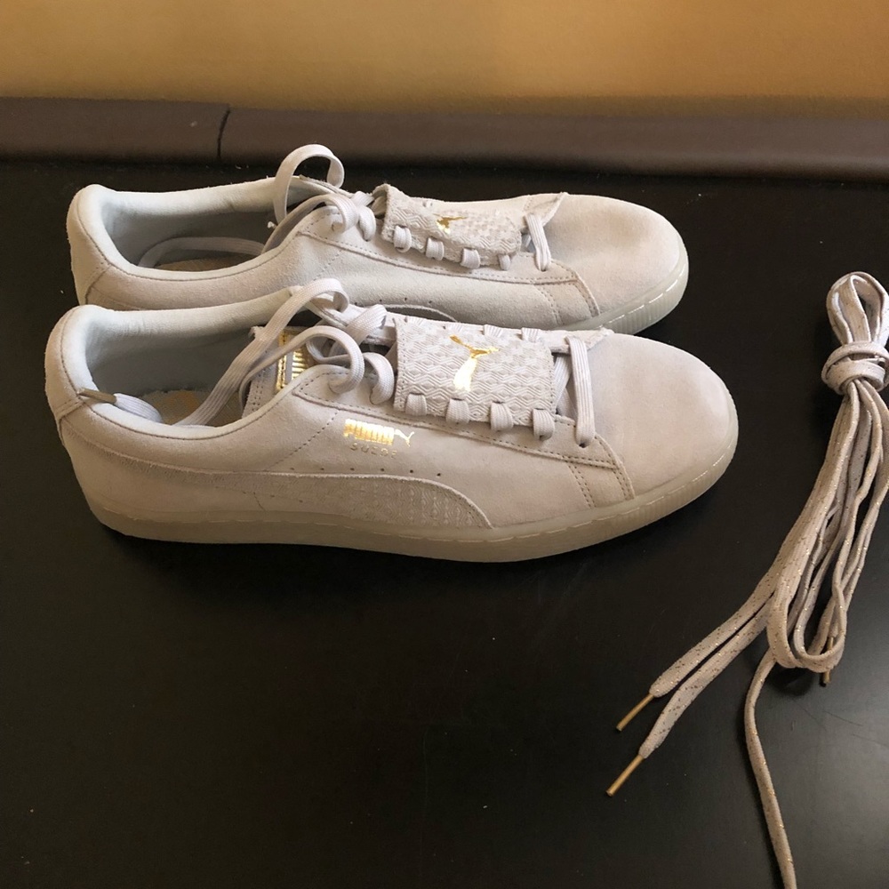 Puma suede epic remix gray sneakers